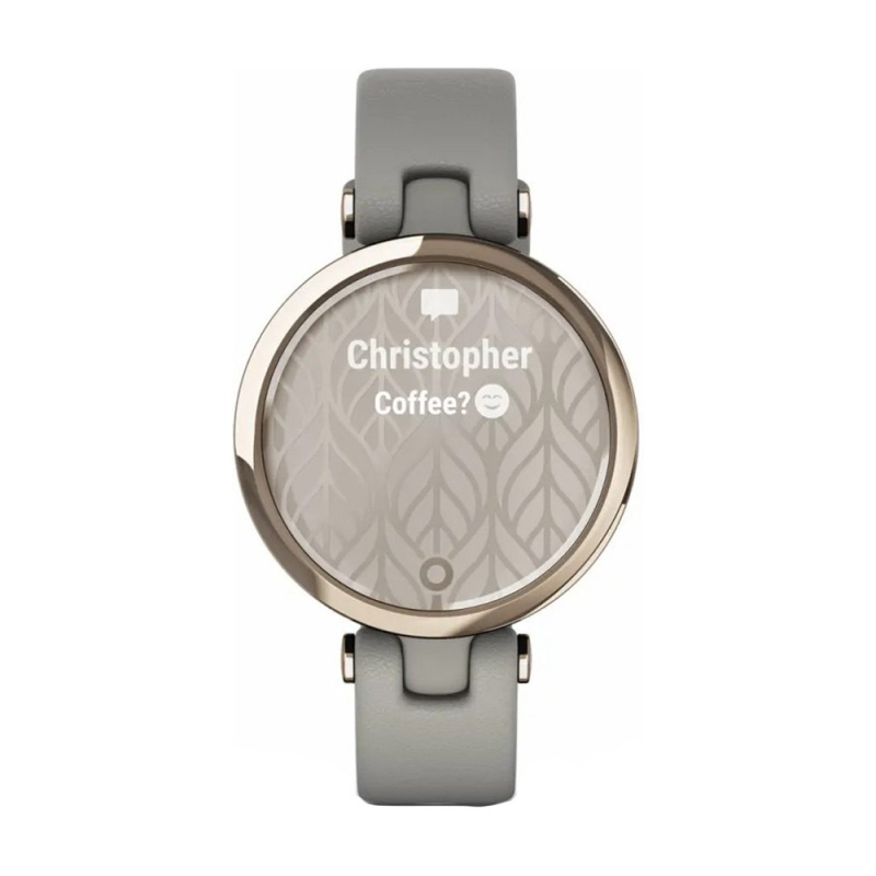 Смарт часовник Garmin Lily Cream Gold/White 010-02384-B2