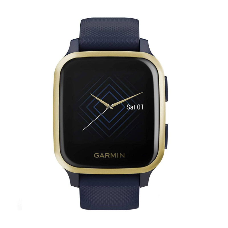 Часовник Garmin Venu Sq Music Navy/Light Gold 010-02426-12