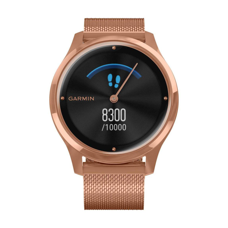 Часовник Garmin Vivomove Luxe Milanese/18K Rose Gold 010-02241-23