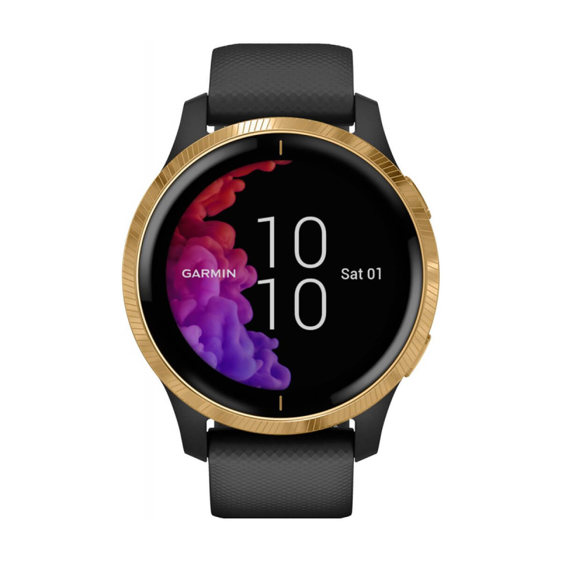 Часовник Garmin Venu Black/Gold 010-02173-34