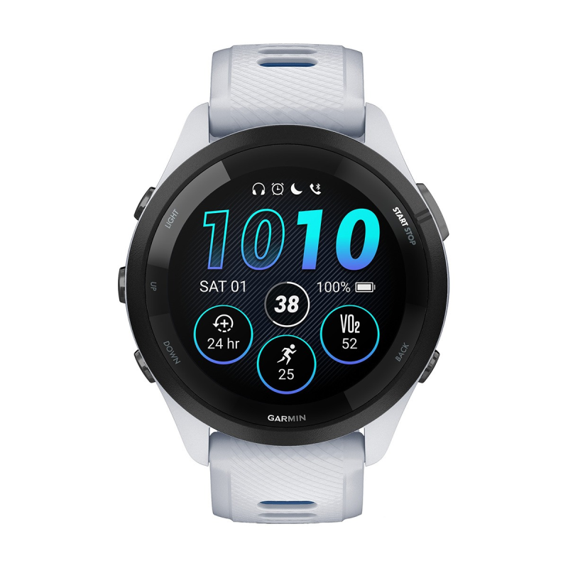 Смарт часовник Garmin Forerunner 265 Whitestone/Tidal Blue 010-02810-11