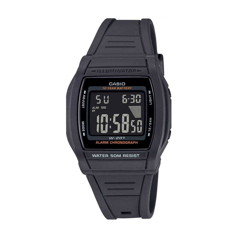 Часовник Casio W-201-1BVEG