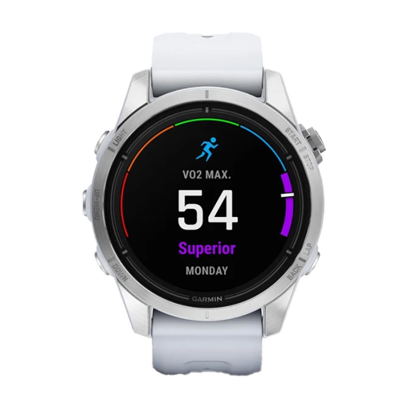 Смарт часовник Garmin Epix Pro Gen 2 Standard Edition Silver/White 010-02802-01