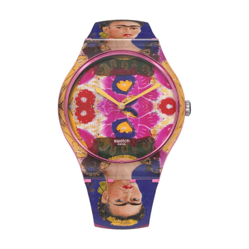 Часовник Swatch The Frame, By Frida Kahlo SUOZ341