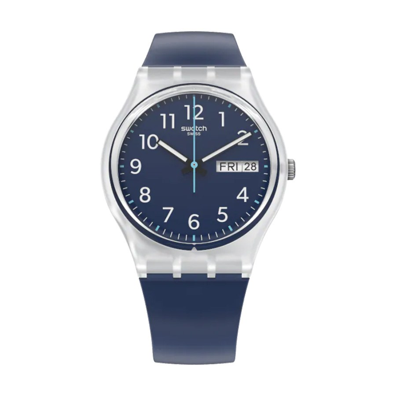 Часовник Swatch Rinse Repeat Navy GE725