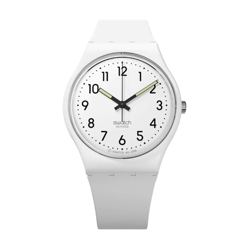 Часовник Swatch Just White Soft GW151O