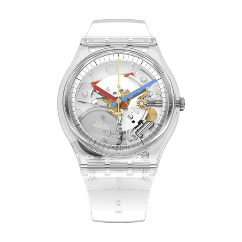 Часовник Swatch Clearly Gent SO28K100