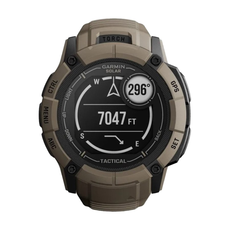 Смарт часовник Garmin Instinct 2X Solar Tactical Edition Coyote Tan 010-02805-02