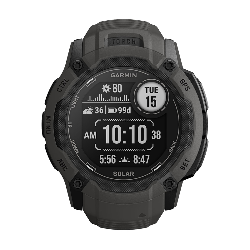 Смарт часовник Garmin Instinct 2X Solar Graphite 010-02805-00