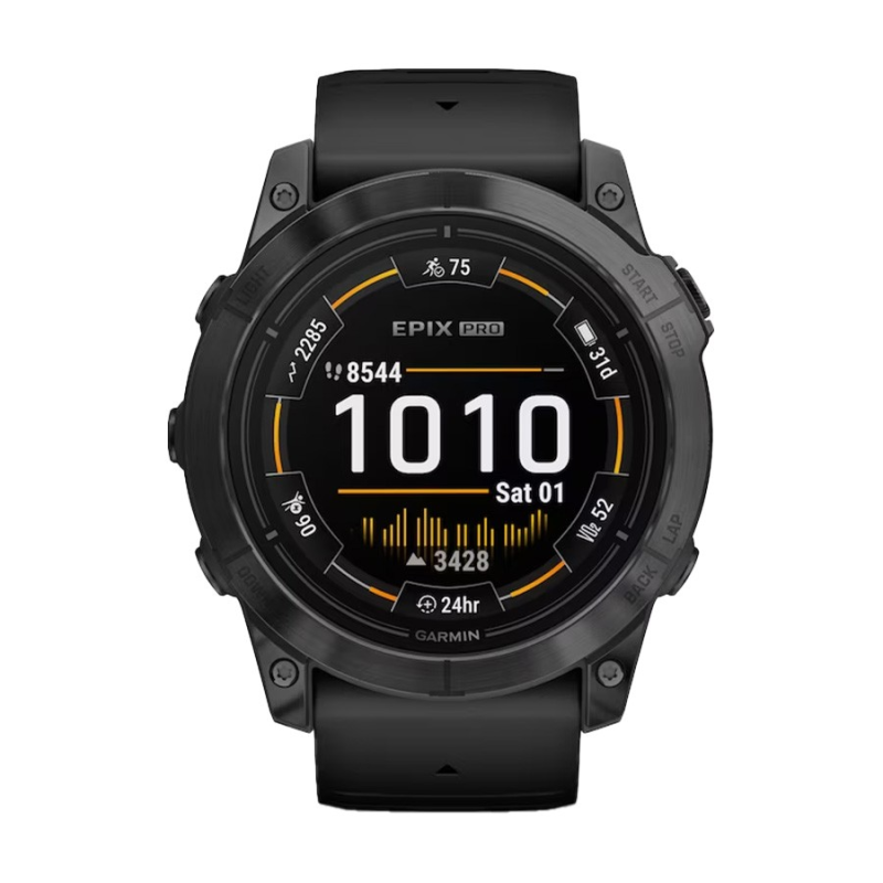 Смарт часовник Garmin Epix Pro Gen 2 Standard Edition Slate Grey/Black 010-02804-21