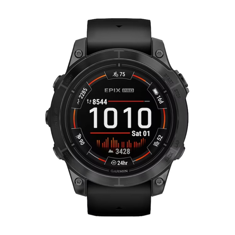 Смарт часовник Garmin Epix Pro Gen 2 Standard Edition Slate Grey/Black 010-02803-01