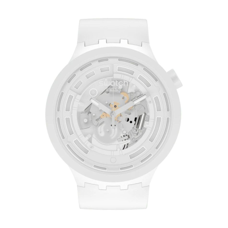 Часовник Swatch C-White SB03W100