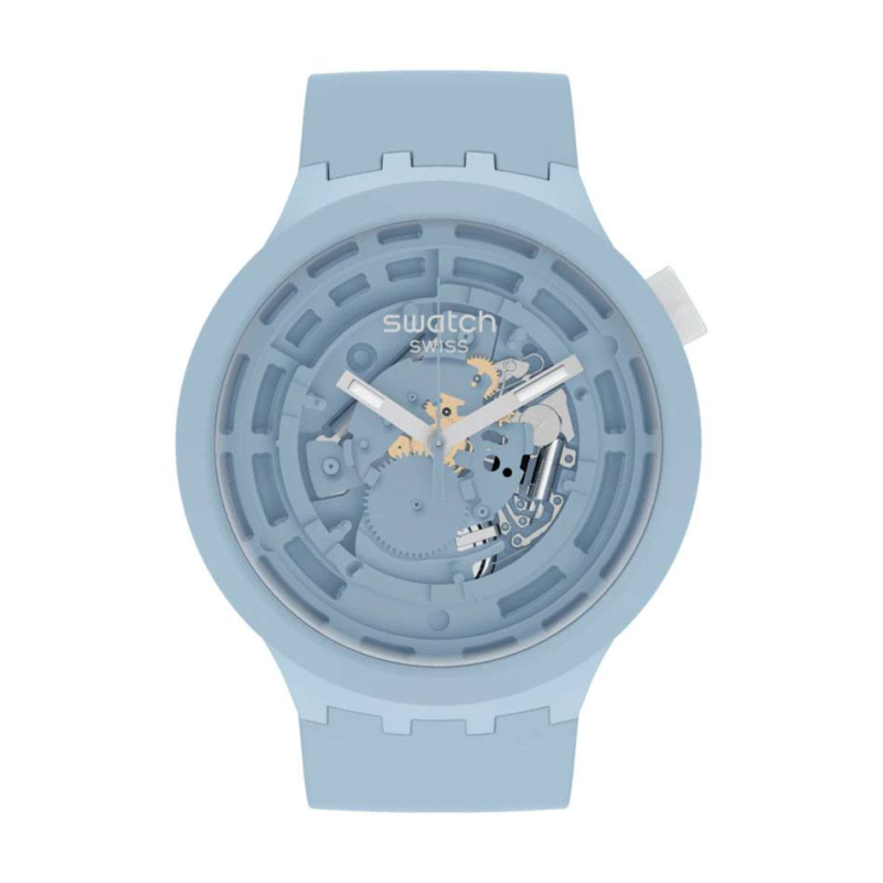 Часовник Swatch C-Blue SB03N100
