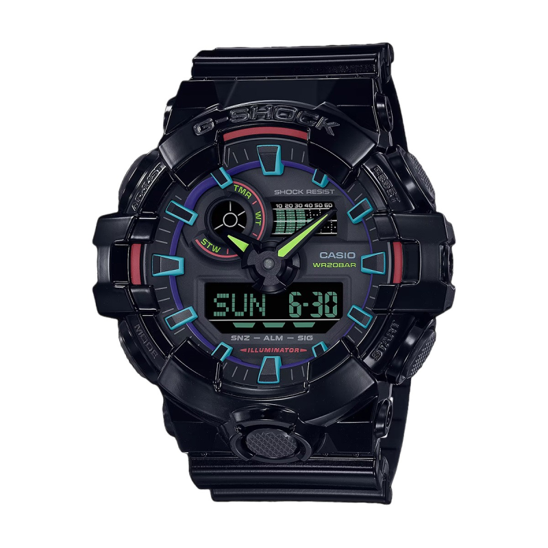 Часовник Casio G-Shock GA-700RGB-1AER
