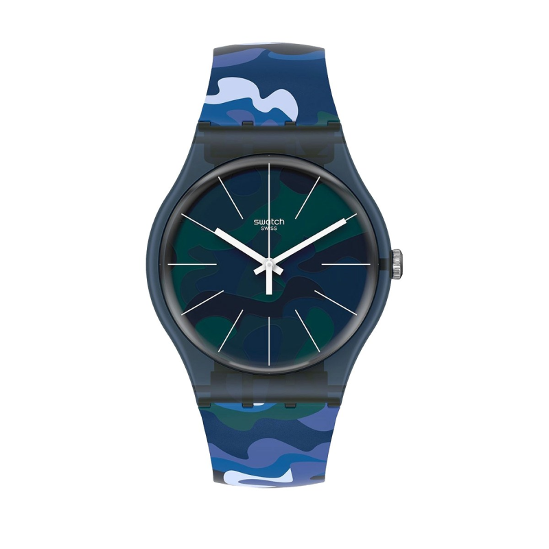 Часовник Swatch Camouclouds SUON140
