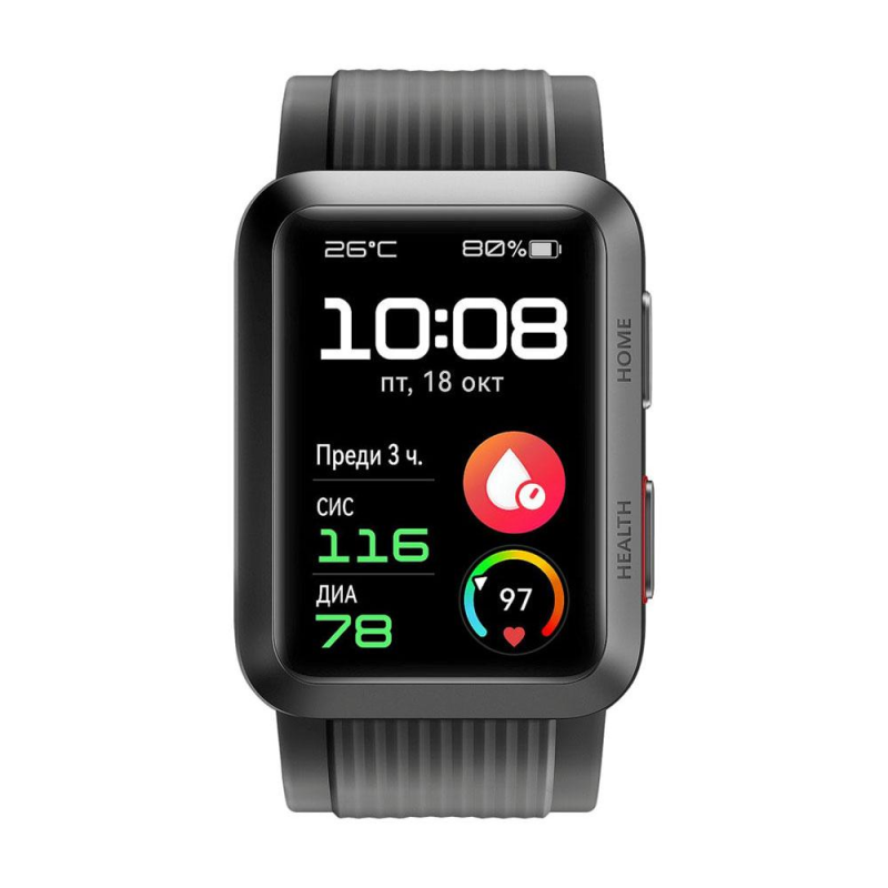Смарт часовник Huawei Watch D, Graphite Black