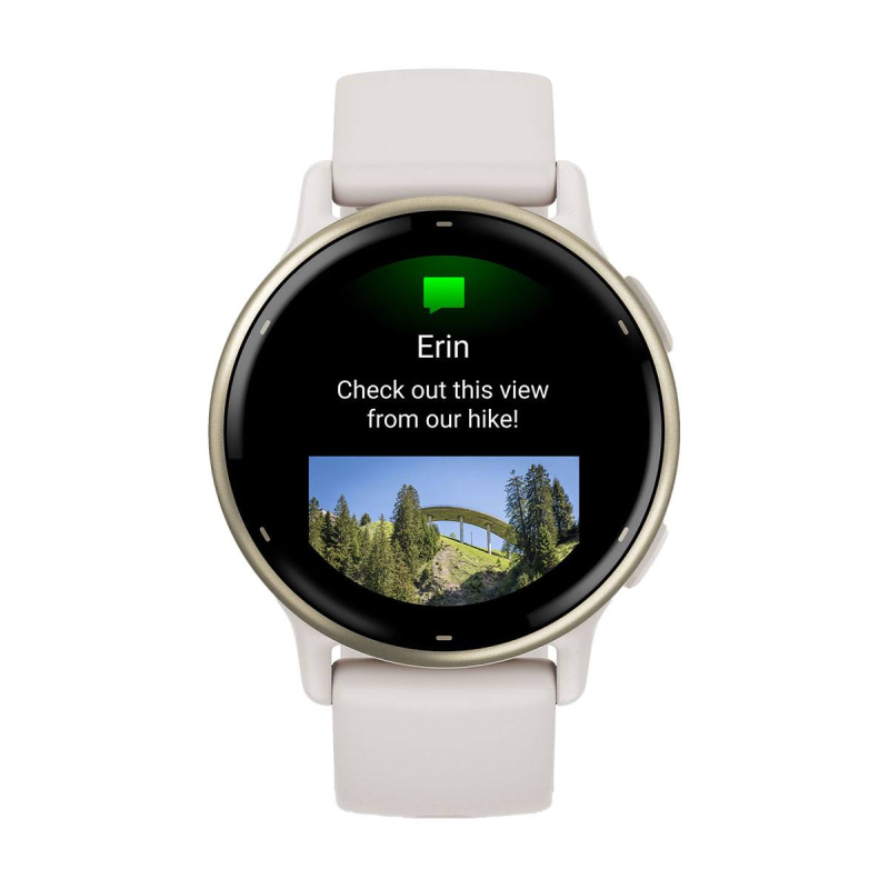 Смарт часовник Garmin Vivoactive 5 Cream Gold/Ivory 010-02862-11