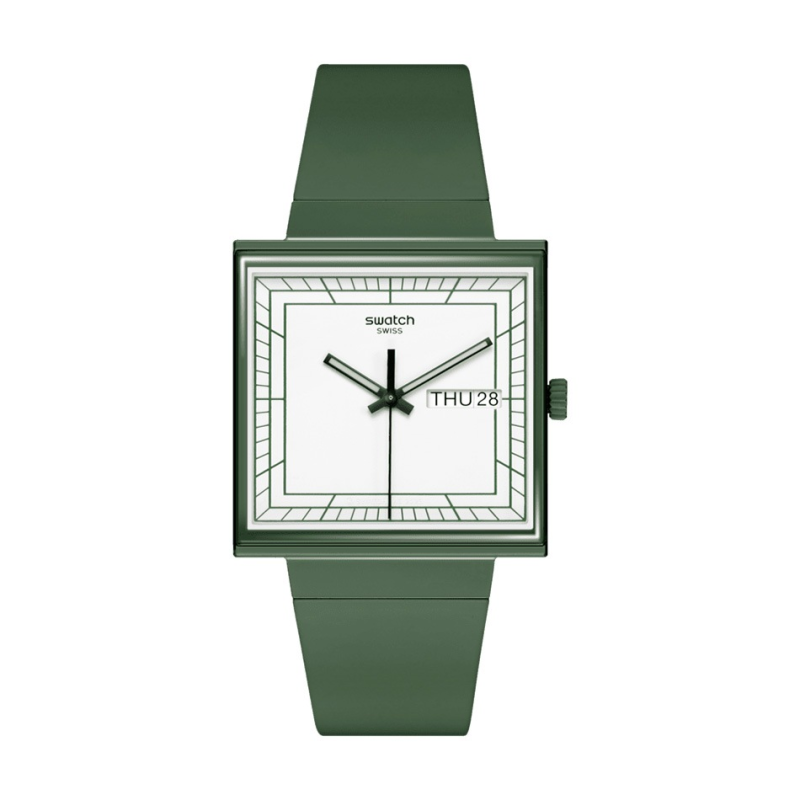 Часовник Swatch What If Green SO34G700