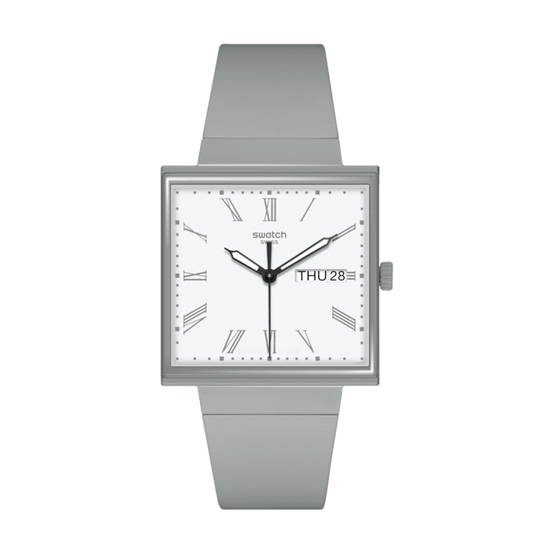 Часовник Swatch What If Gray SO34M700