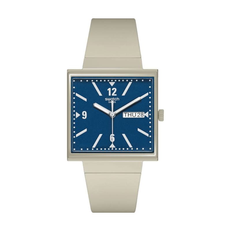 Часовник Swatch What If Beige SO34T700