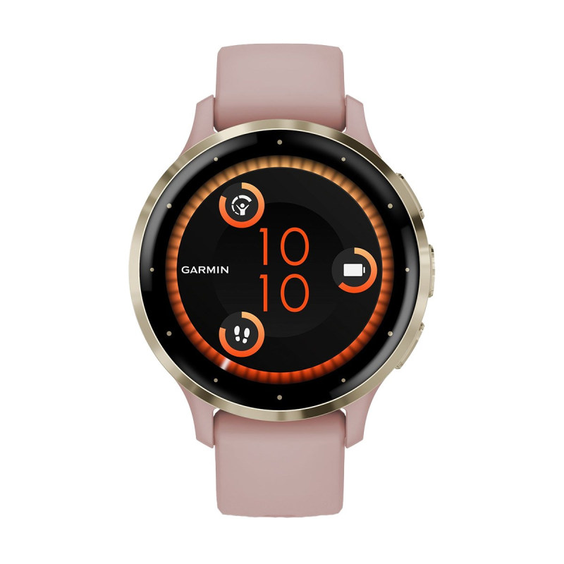 Смарт часовник Garmin Venu 3S Soft Gold/Dust Rose 010-02785-03