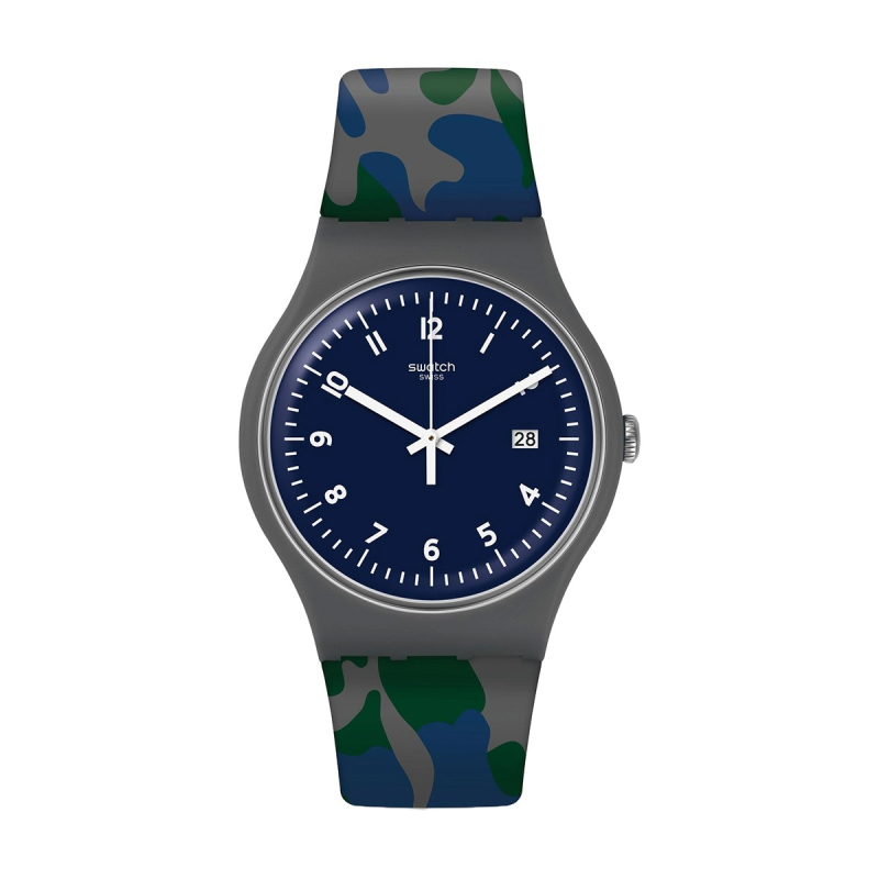 Часовник Swatch Camougreen SUOM400