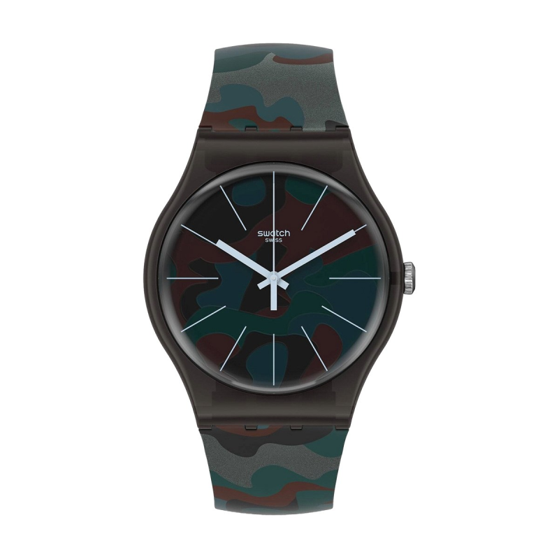Часовник Swatch Camoucity SUOB175