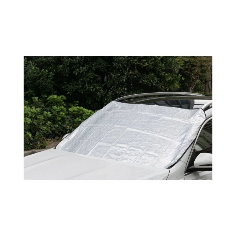 Покривало за предно стъкло на автомобил, 130 х 60 см, защита от замръзване и слънчева светлина