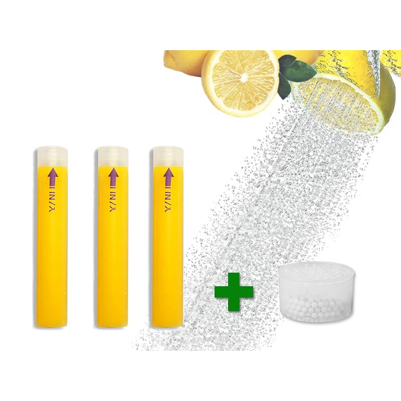 Пакет 3бр. пълнители с Витамин С + инфрачервени керамични топки за Hygea Aroma Spa