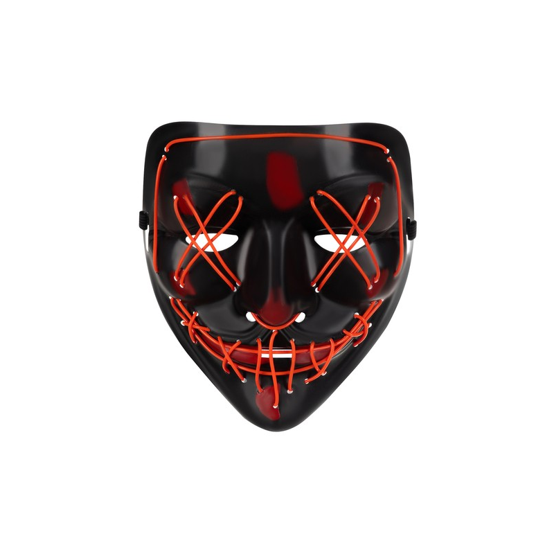Маска с LED светлина - декоративна