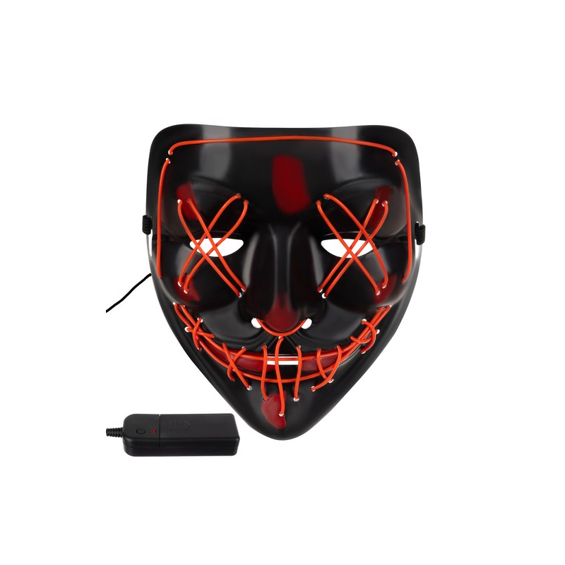 Маска с LED светлина - декоративна