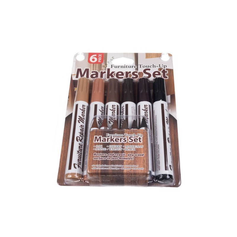 Маркери за поправка на драскотини по повърхности – 12 броя