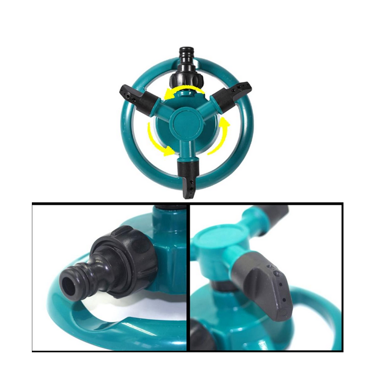 Автоматична градинска пръскачка, въртяща се на 360 градуса