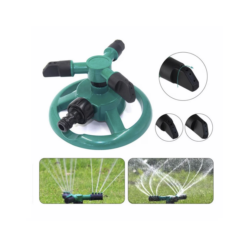 Автоматична градинска пръскачка, въртяща се на 360 градуса