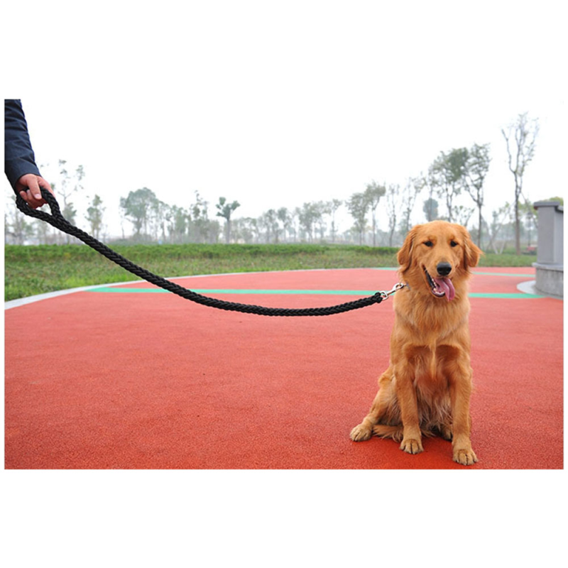 Плетен повод за куче - 120 см.