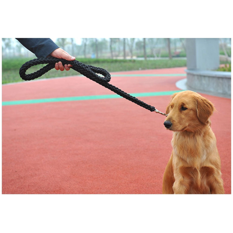Плетен повод за куче - 120 см.