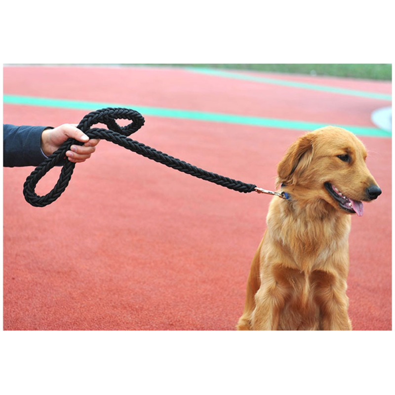 Плетен повод за куче - 120 см.