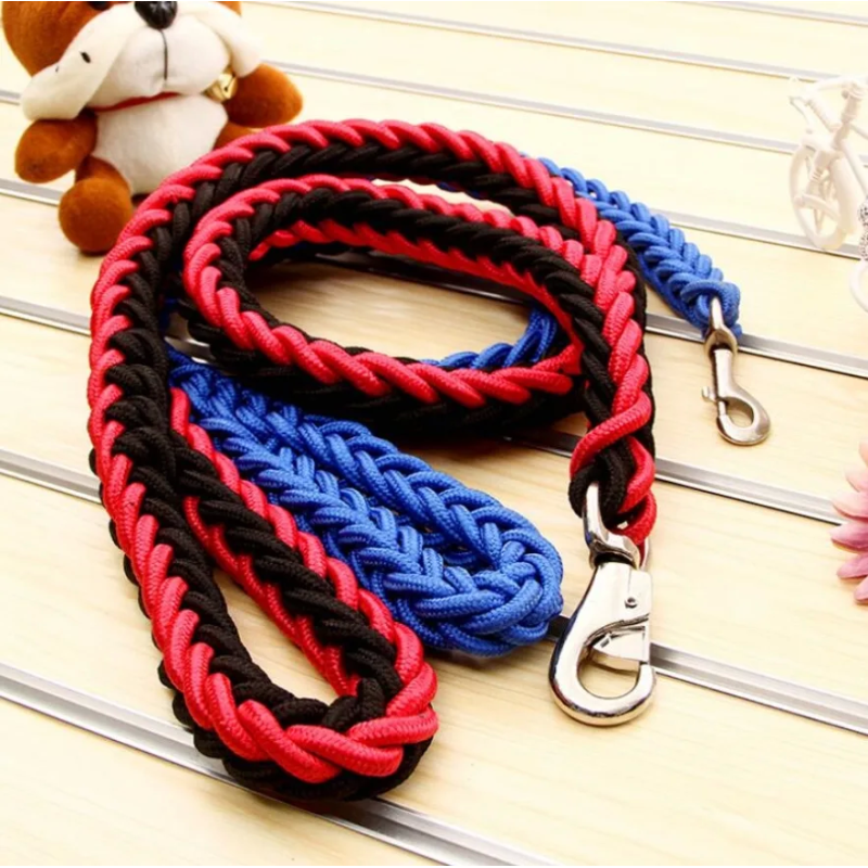 Плетен повод за куче - 120 см.