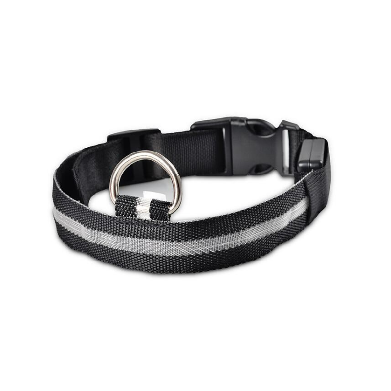 Светещ LED нашийник за куче