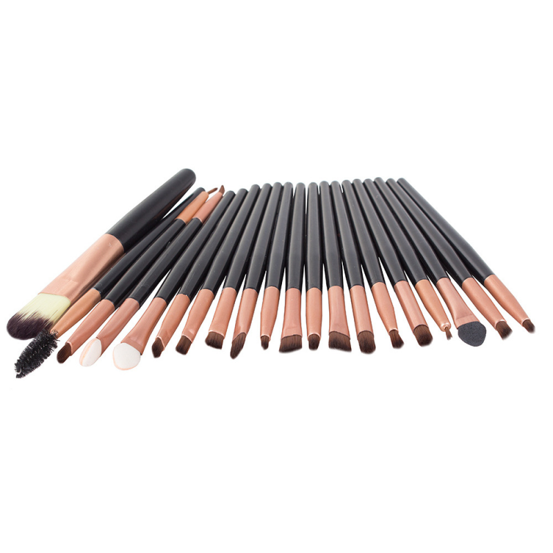 Комплект професионални четки за грим 20 броя