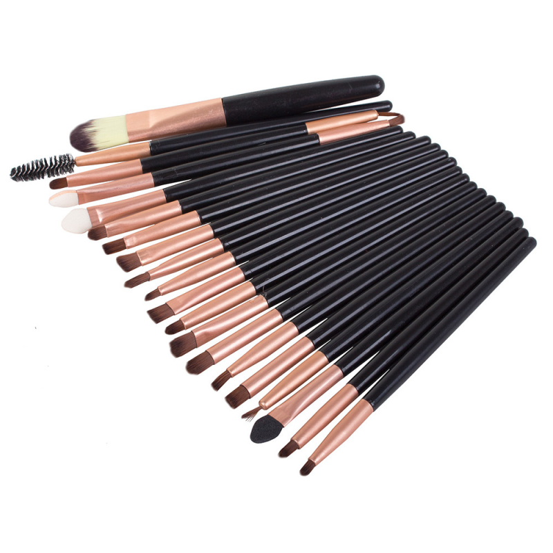 Комплект професионални четки за грим 20 броя