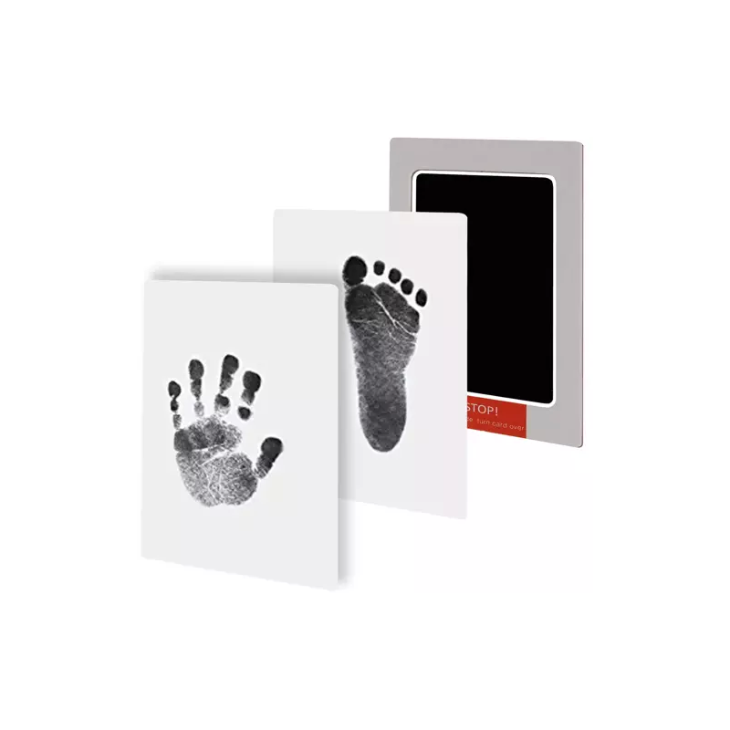 Отпечатък за бебе - направи си мастилен отпечатък