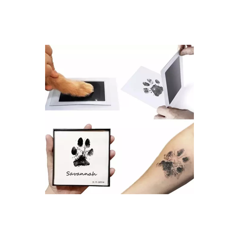 Отпечатък за бебе - направи си мастилен отпечатък