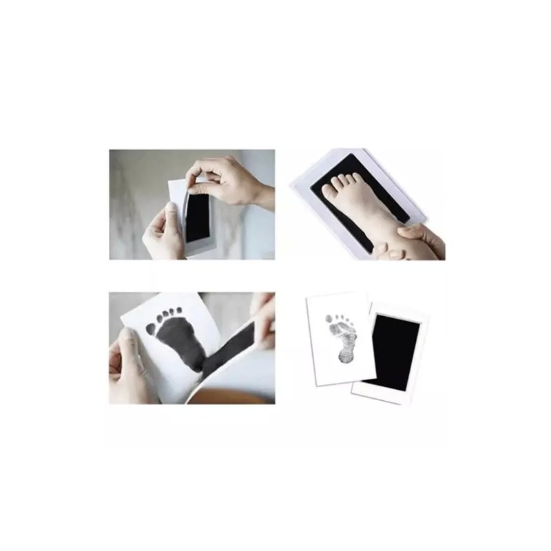 Отпечатък за бебе - направи си мастилен отпечатък