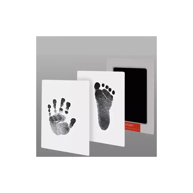 Отпечатък за бебе - направи си мастилен отпечатък