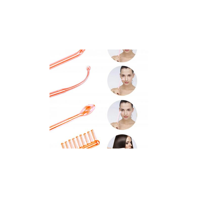 Дарсонвал с 4 приставки BLACKED