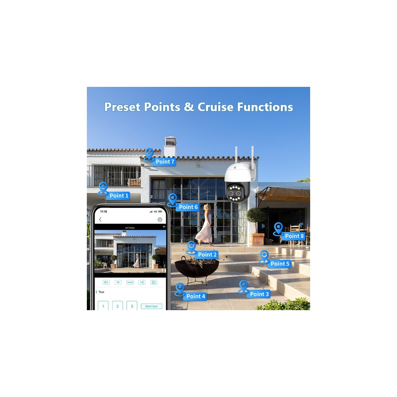 Куполна WiFi Smart Camera