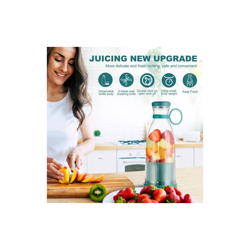 Преносим мини блендер с капацитет 420 мл.