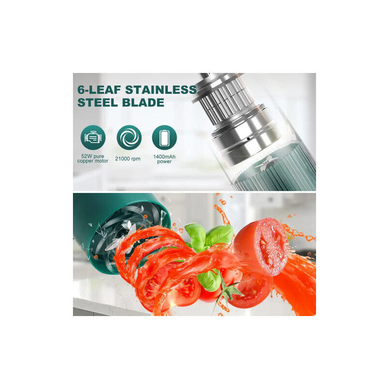 Преносим мини блендер с капацитет 420 мл.