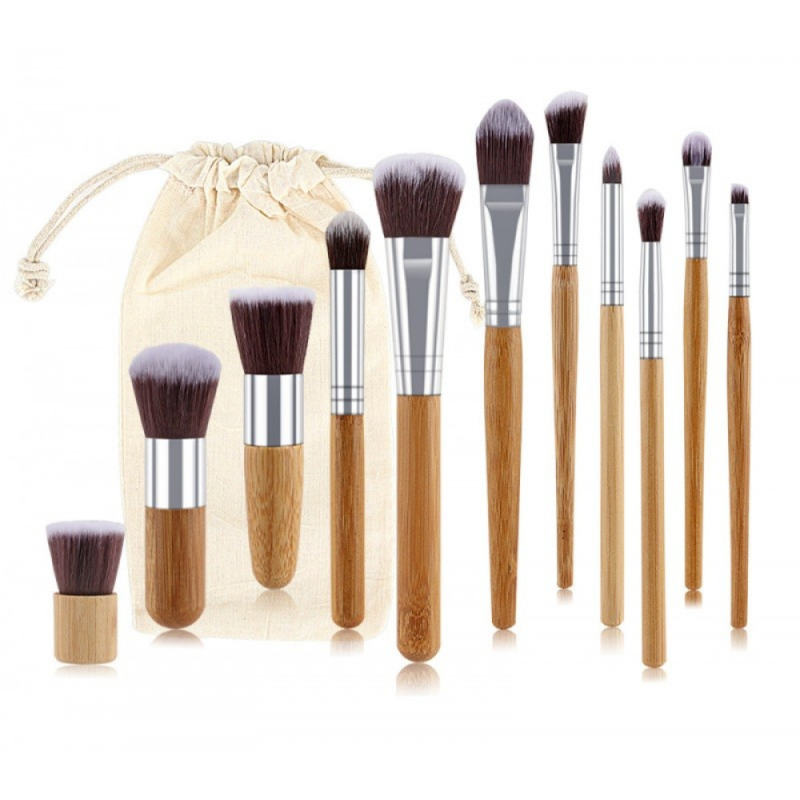 Комплект четки за гримиране - 11 броя